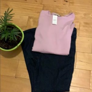 Lovely Loft Lavender sweater NWT